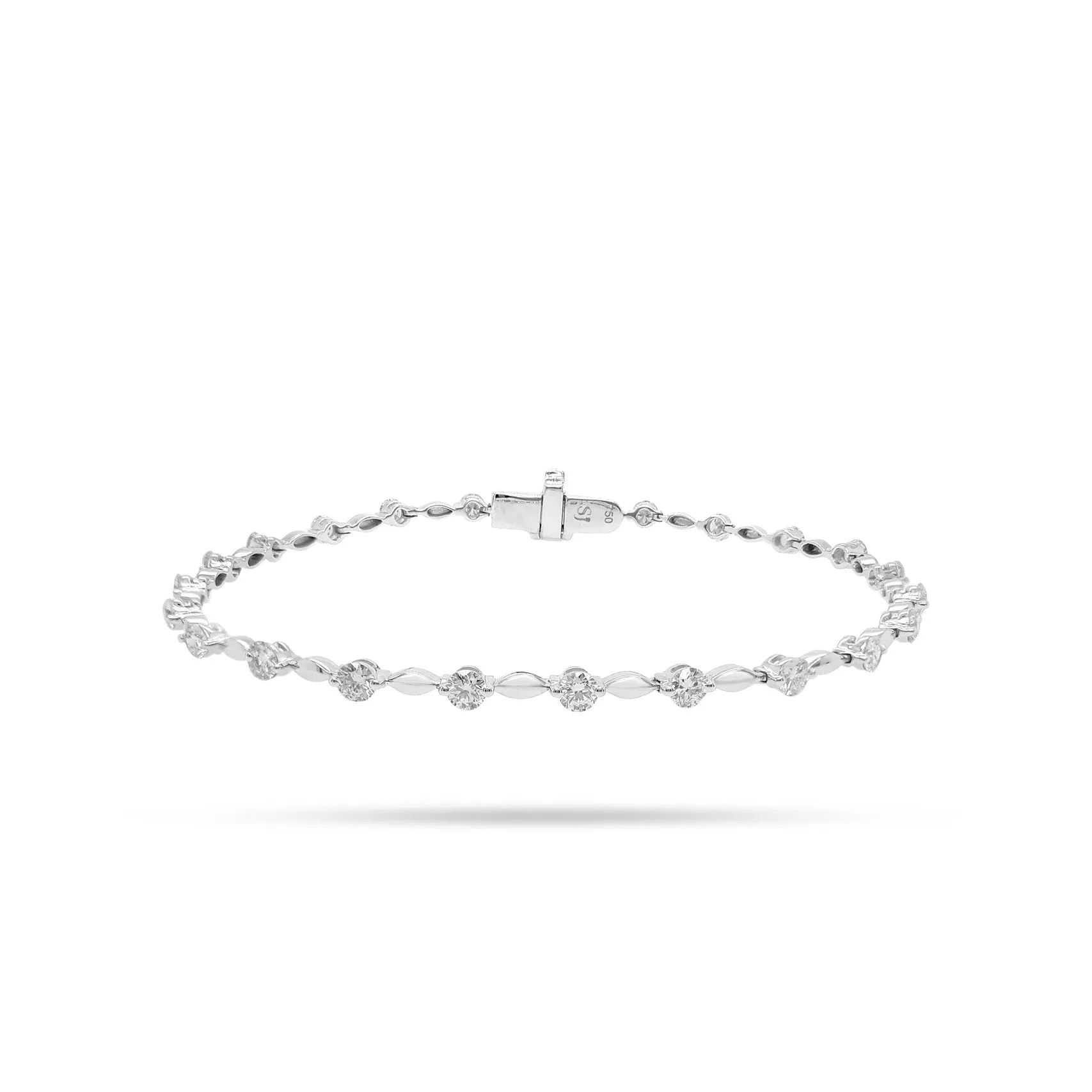 Round Diamond Bracelet