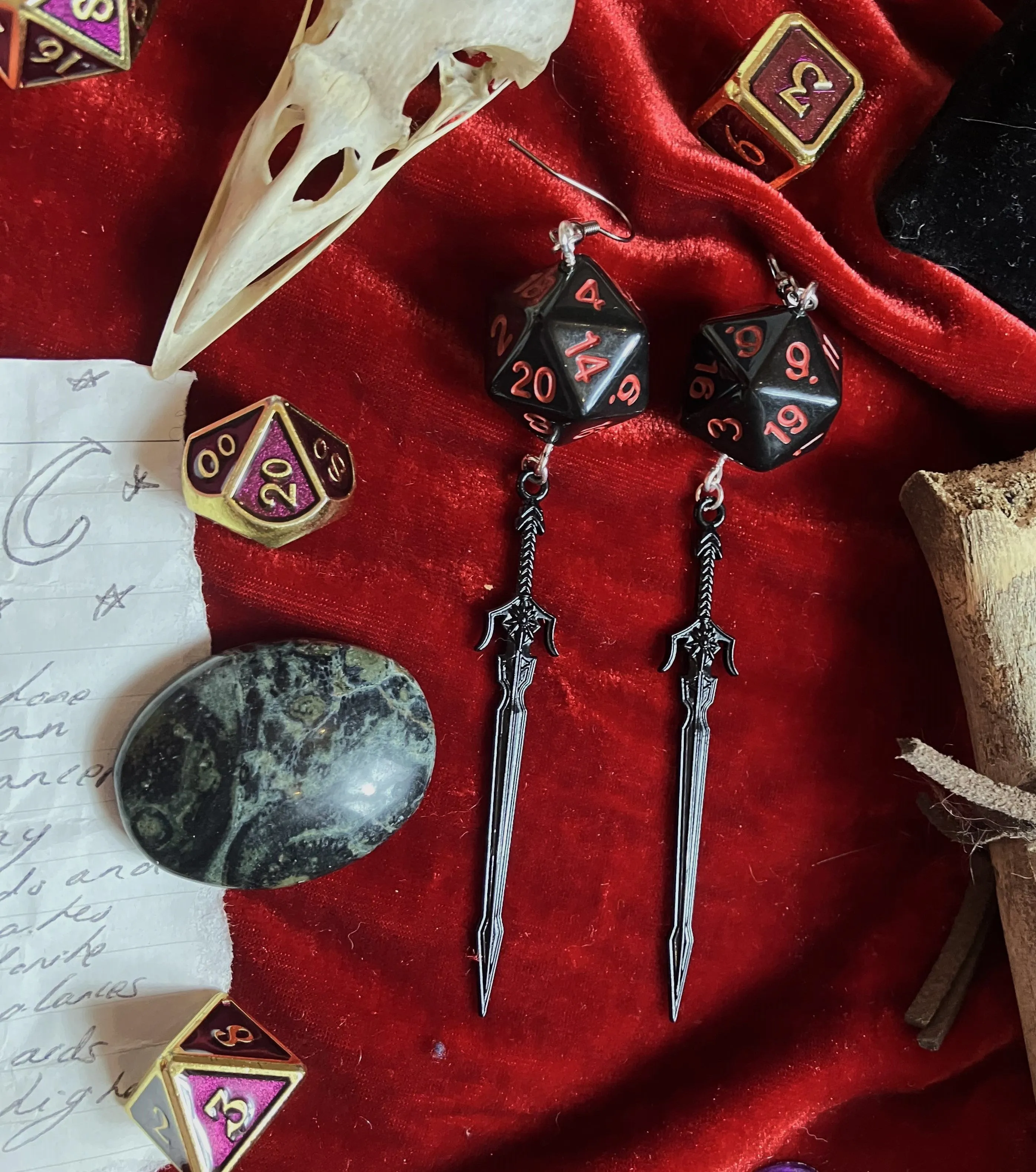 Shadow Blade Earrings