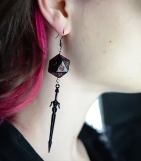 Shadow Blade Earrings