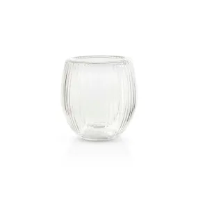 Silver Lining Double Walled Glass - Set of 2 - 100ml