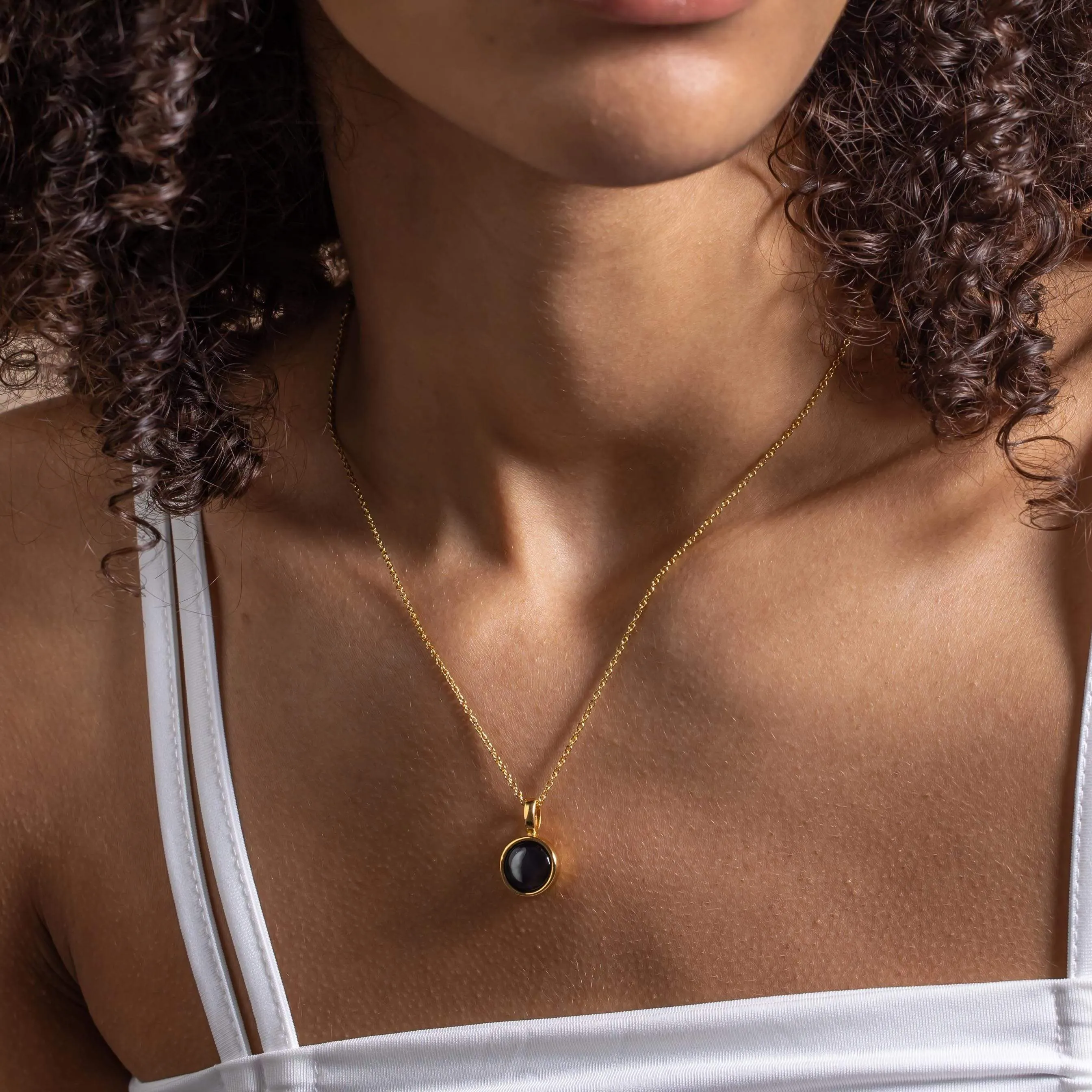 Sky Light Gold Necklace