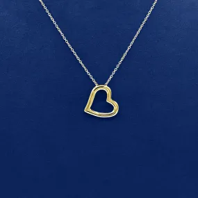 Small Gold Heart Pendant