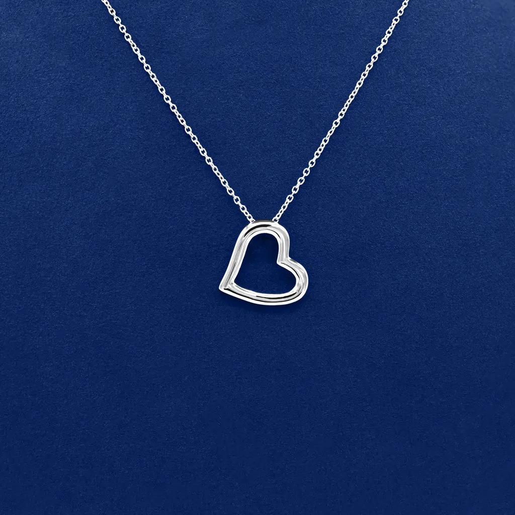 Small Gold Heart Pendant