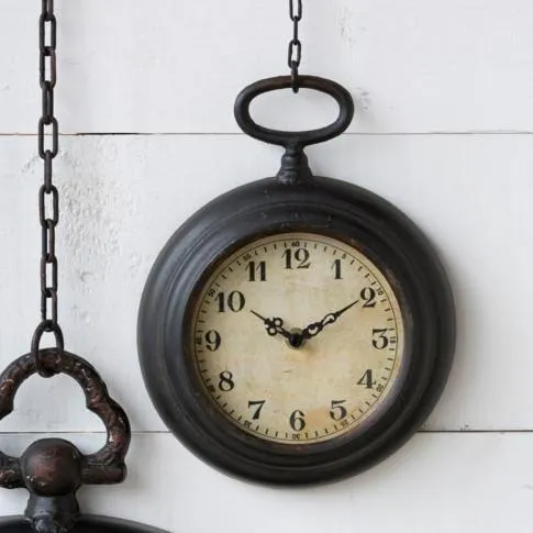 Small Pocket Watch Clock