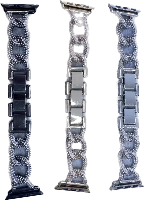 Smart Watch Bands for Apple Watches chain bling