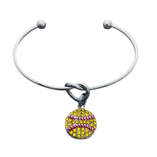 Softball Knot Bracelet