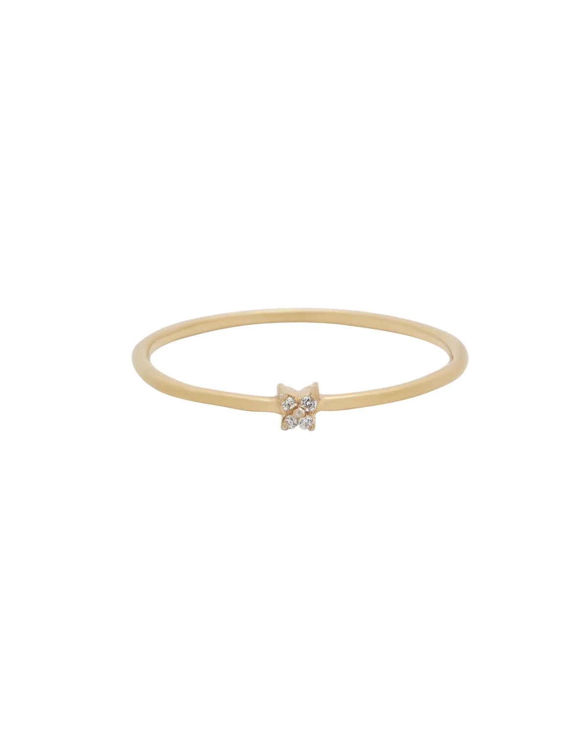 Solid Gold Cho Butterfly Ring