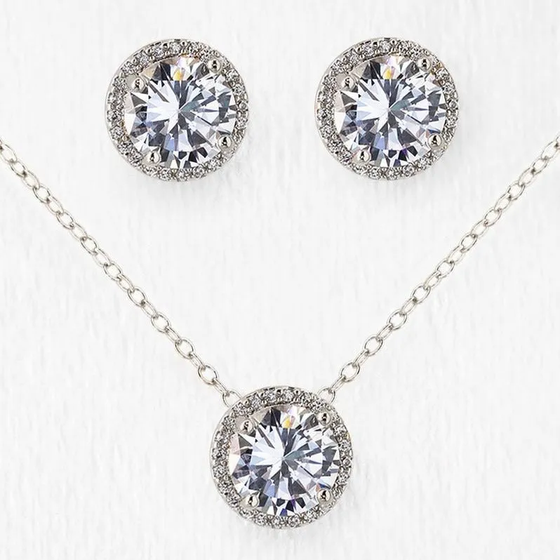 Sophia Round Jewelry Set