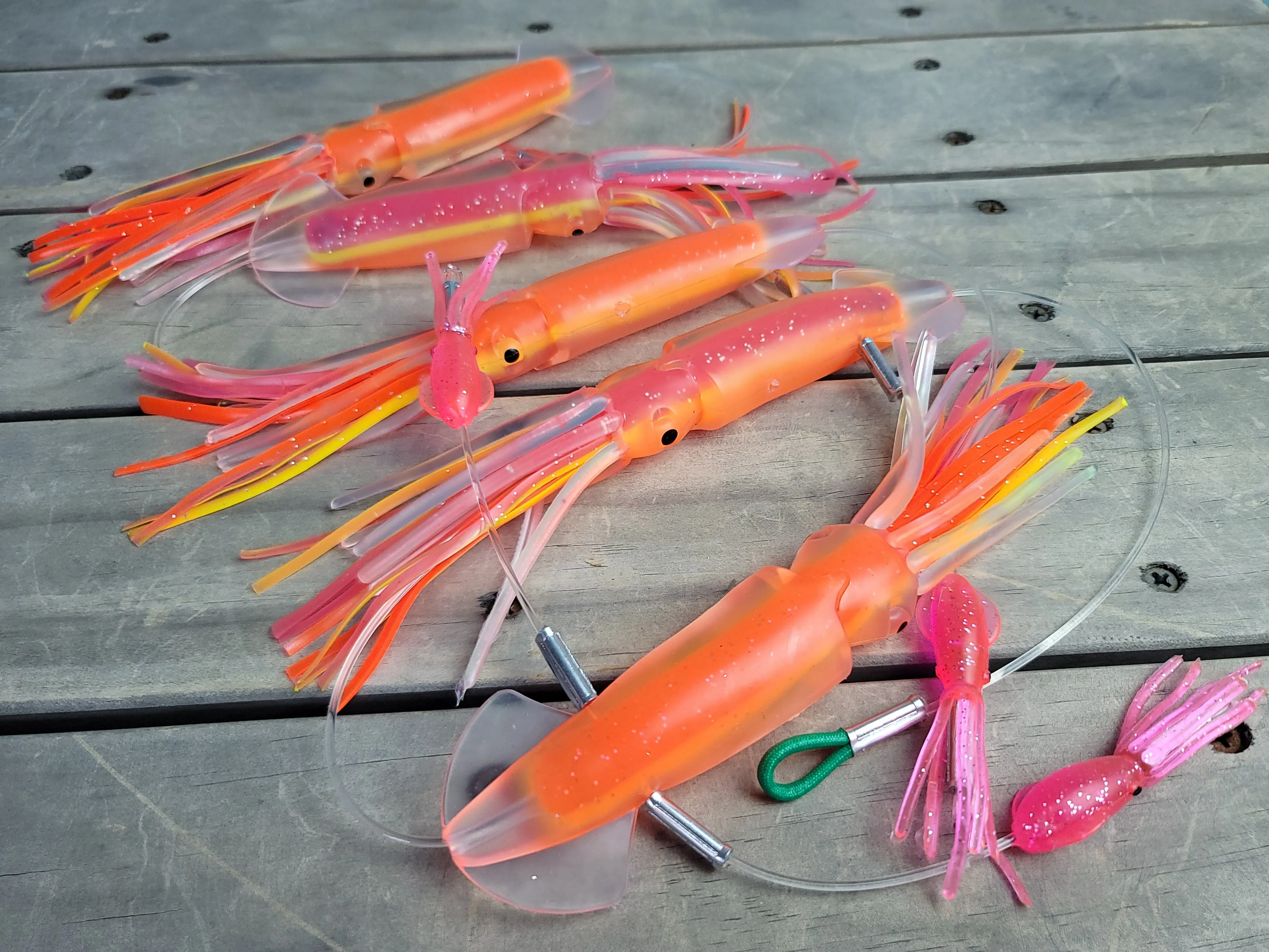 SquidNation Pakula Gamefish 8" Longtail Tuna Flippy-Floppy Thing Daisy Chain