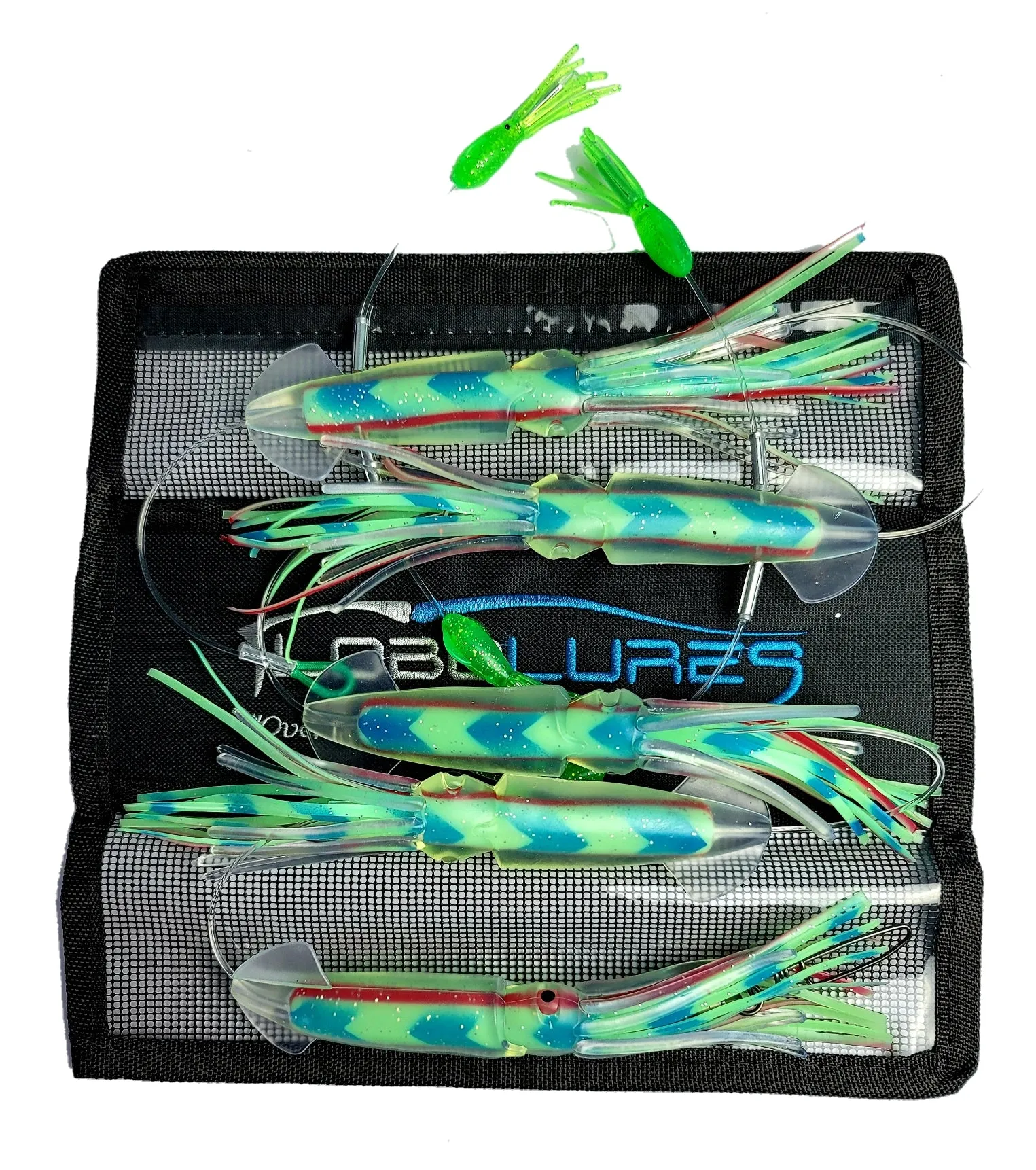 SquidNation Pakula Gamefish 8" Longtail Tuna Flippy-Floppy Thing Daisy Chain