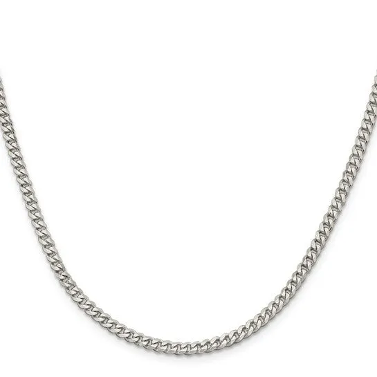 Sterling Silver Curb Chain 24"