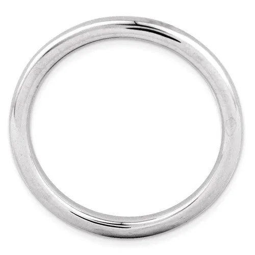 Sterling Silver Stackable Expressions 2.25mm Polished Band Ring - Size 6 or 9