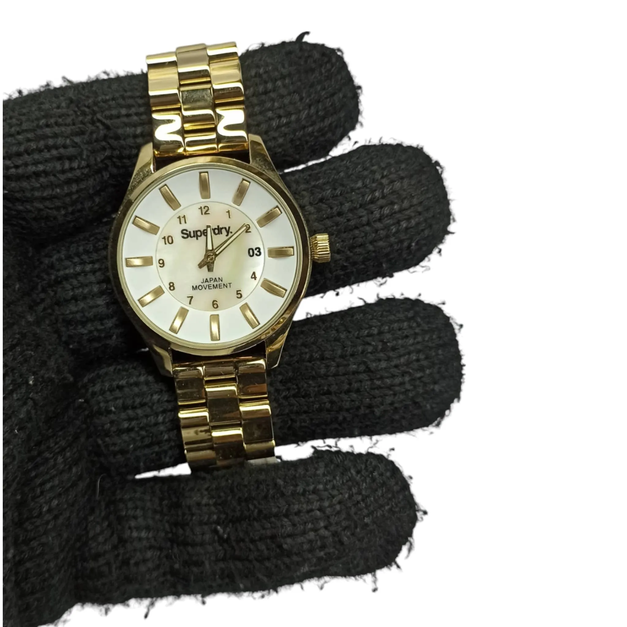 Super Dry - Original - Golden/White - 38mm - Women's Watch