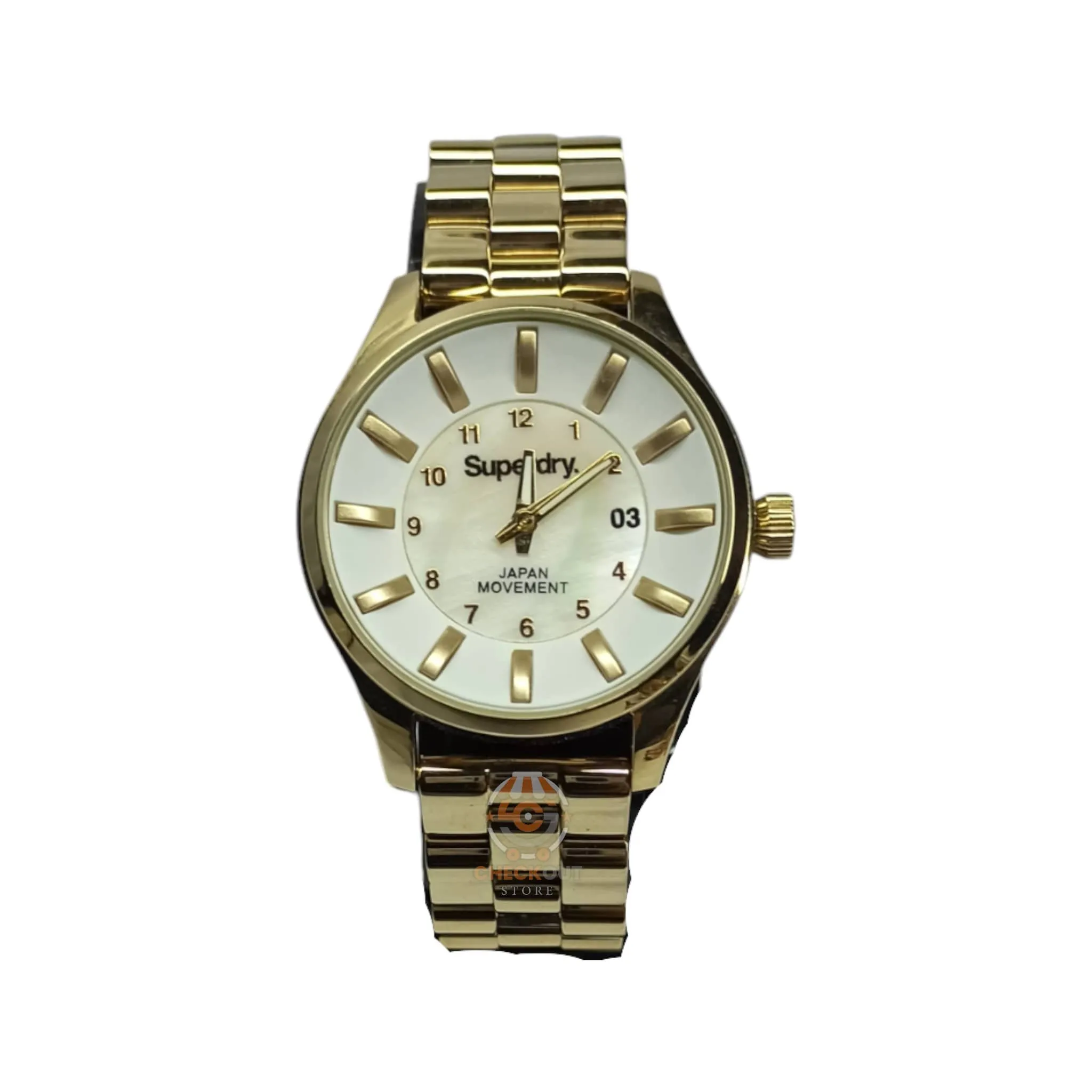 Super Dry - Original - Golden/White - 38mm - Women's Watch