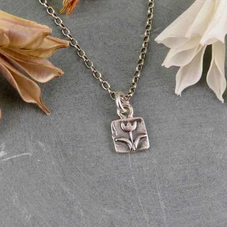 Sweet Little Tulip Necklace