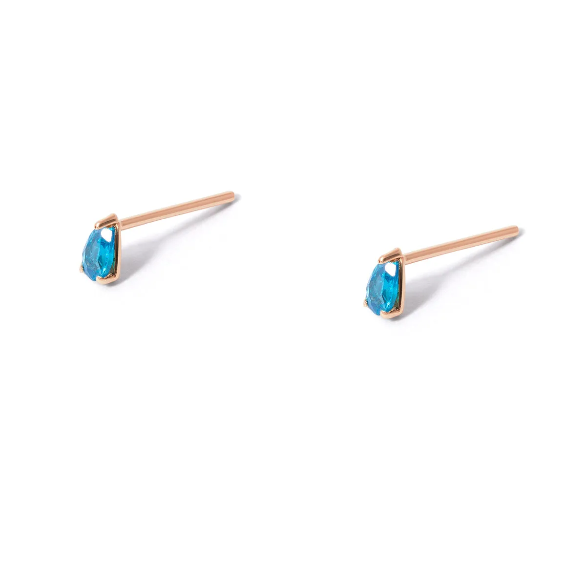 Teardrop Stud Earrings