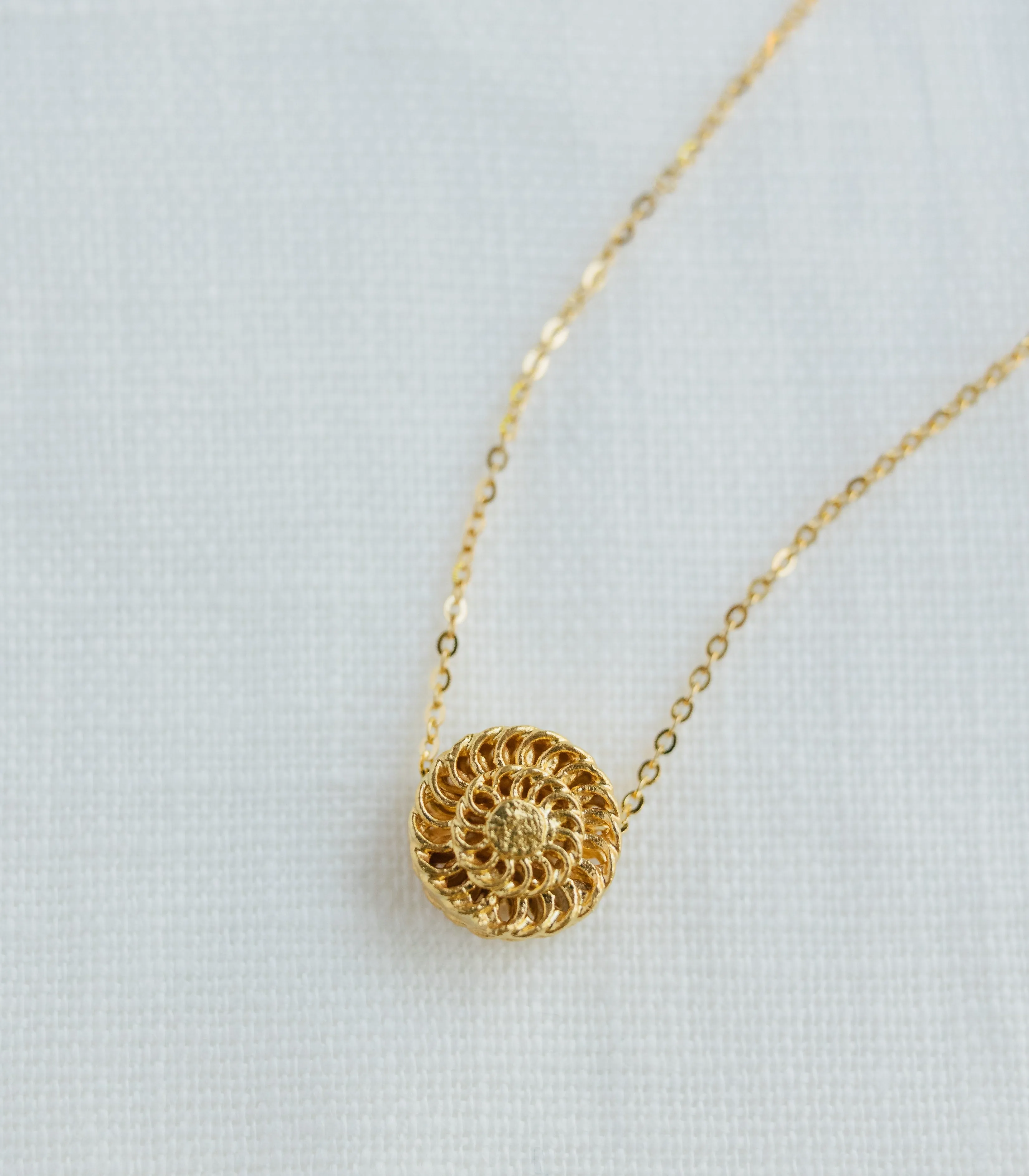 The Padumna Minimalist Chain Pendant Necklace