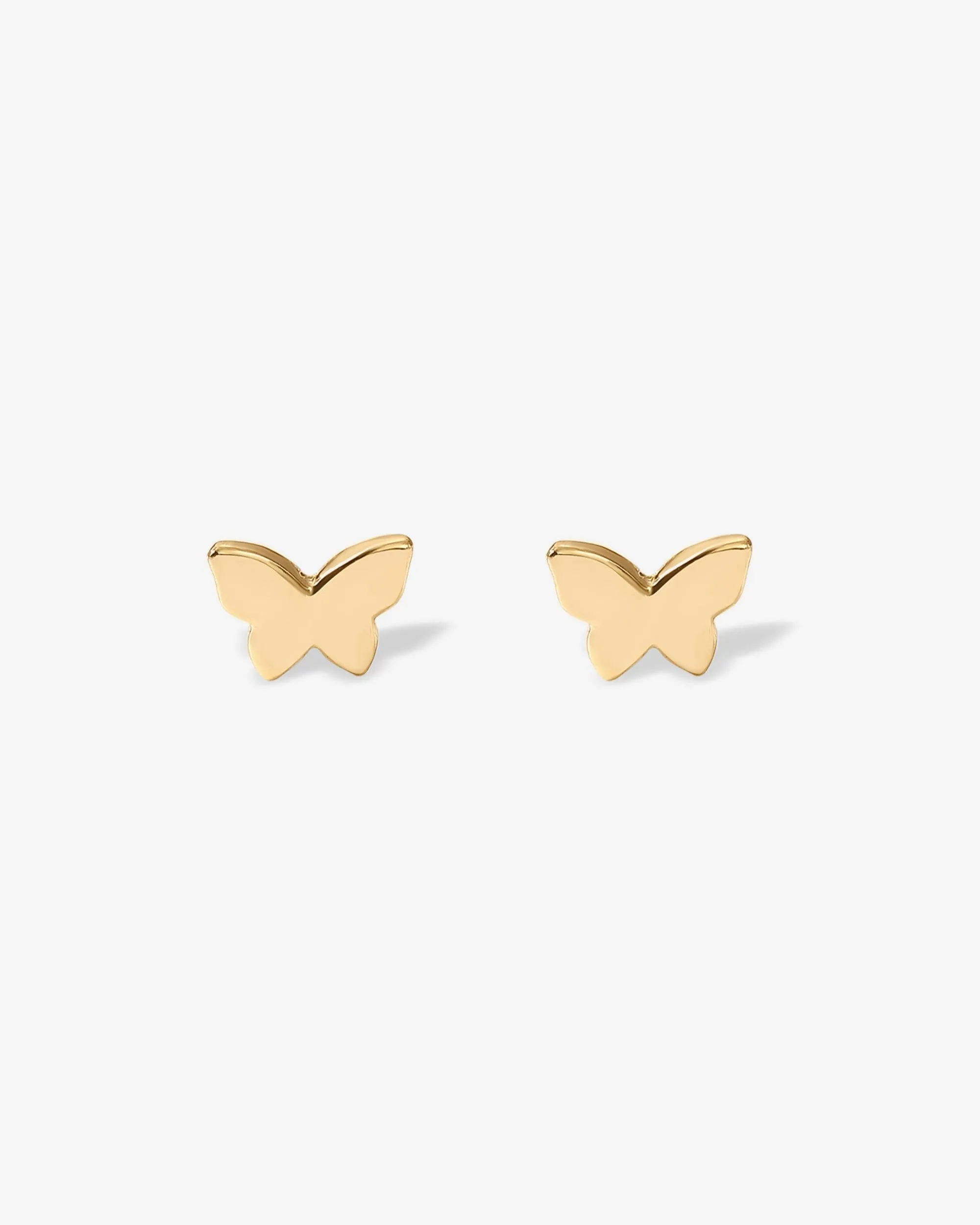 Tiny Butterfly Screw Back Studs