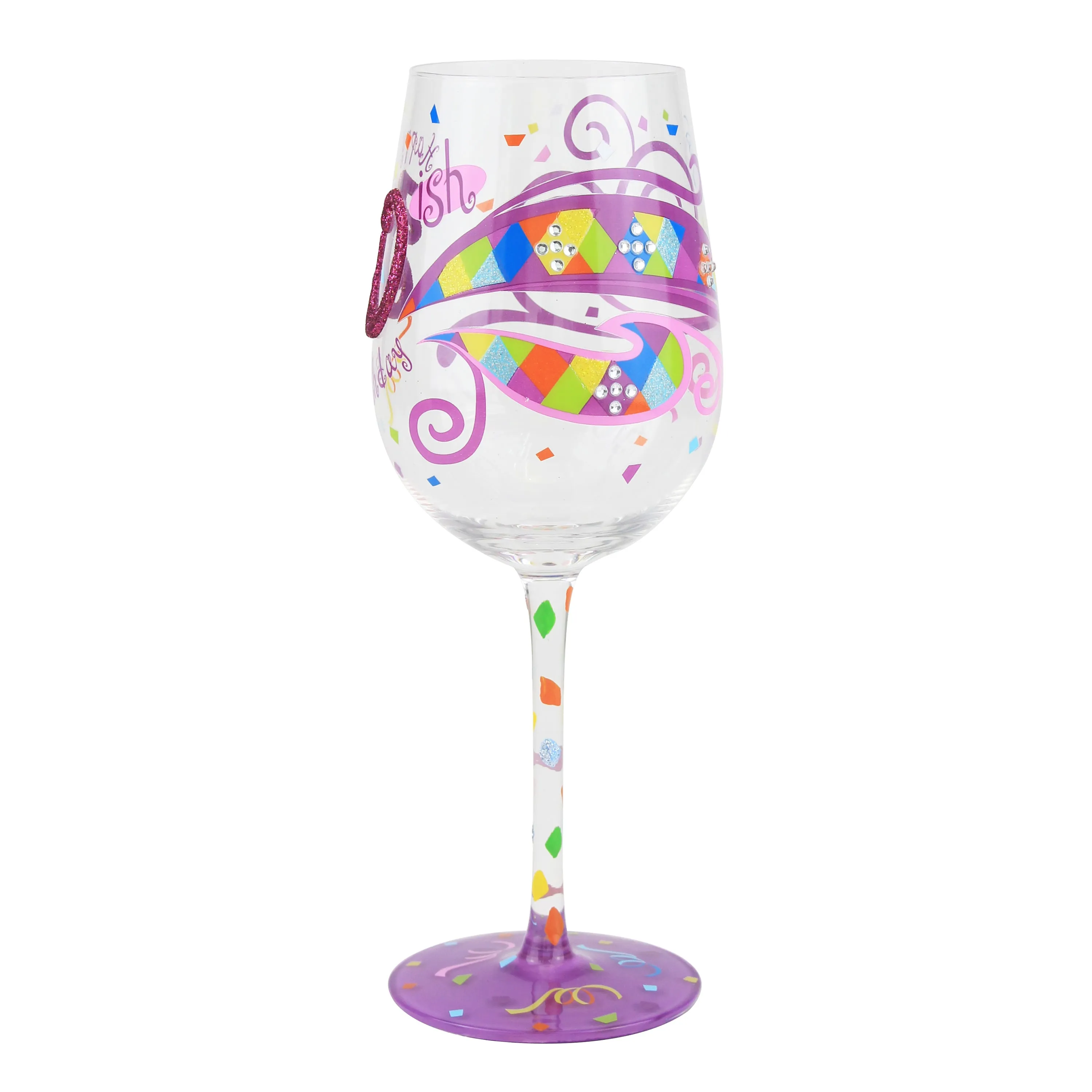 Top Shelf 30-ish Birthday Wine Glass