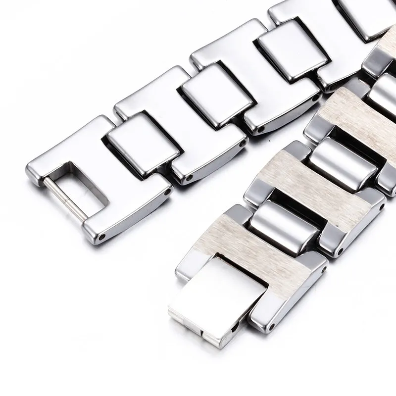 Trendy Korean Men's Tungsten Steel Bracelet - Wholesale Fashion Jewelry Gift