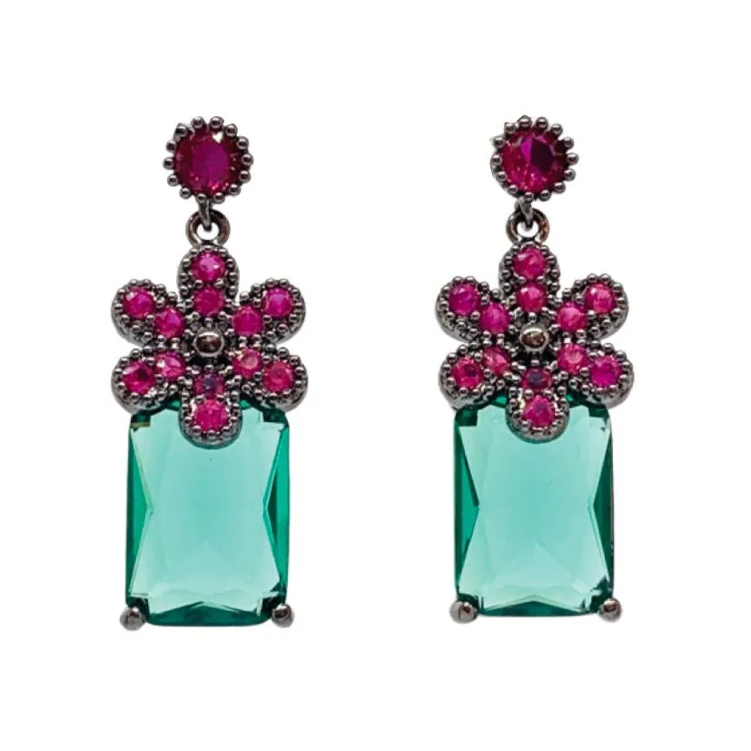 Valentina Green Earrings