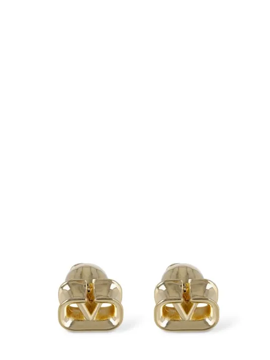 Valentino Garavani   V logo signature stud earrings 