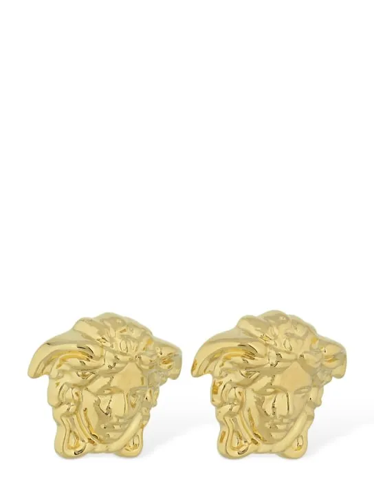 Versace   Medusa stud earrings 