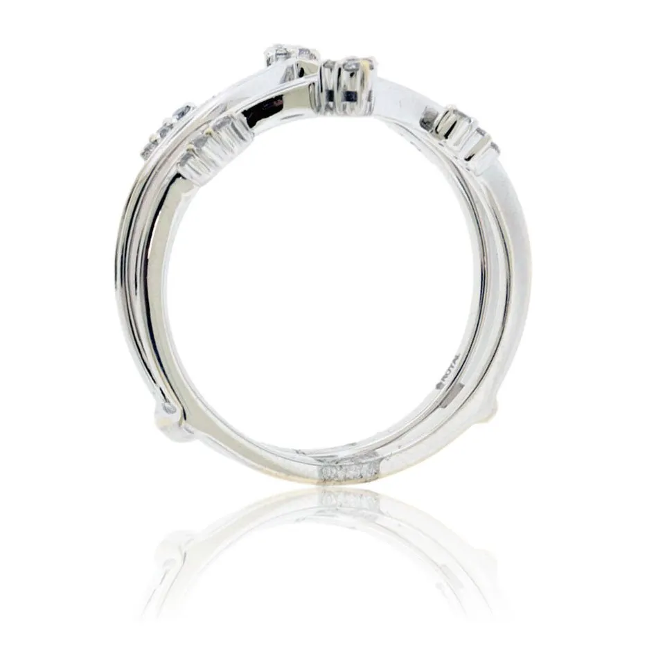 White Gold .12ctw Diamond Ring Jacket